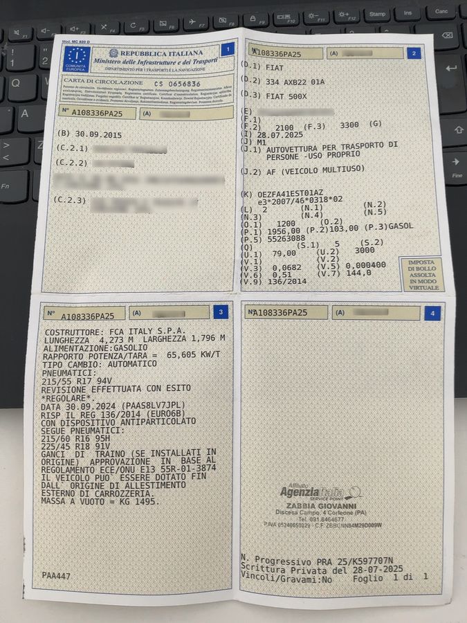 Fiat 500X d'occasion
