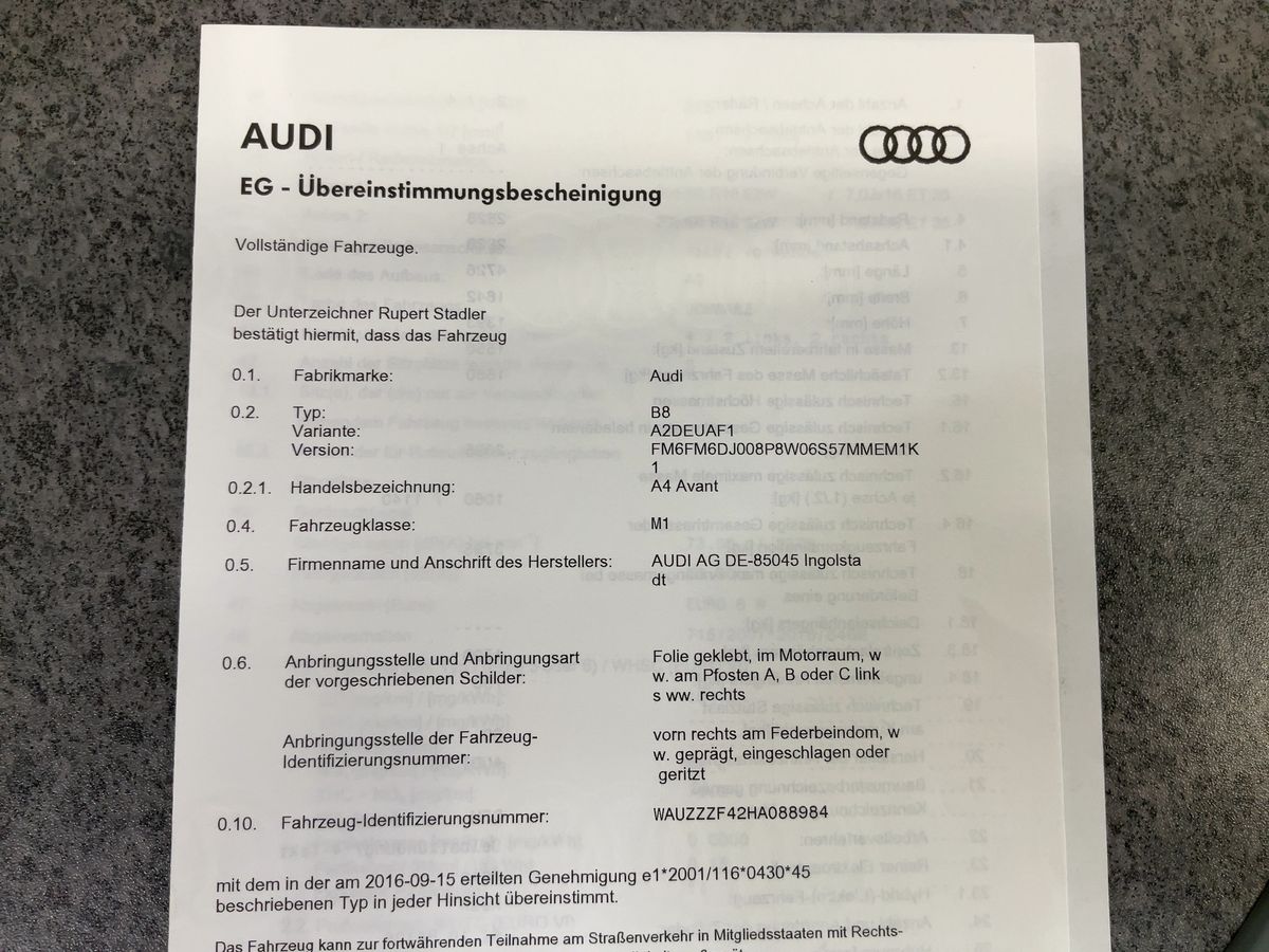 Audi A4 d'occasion