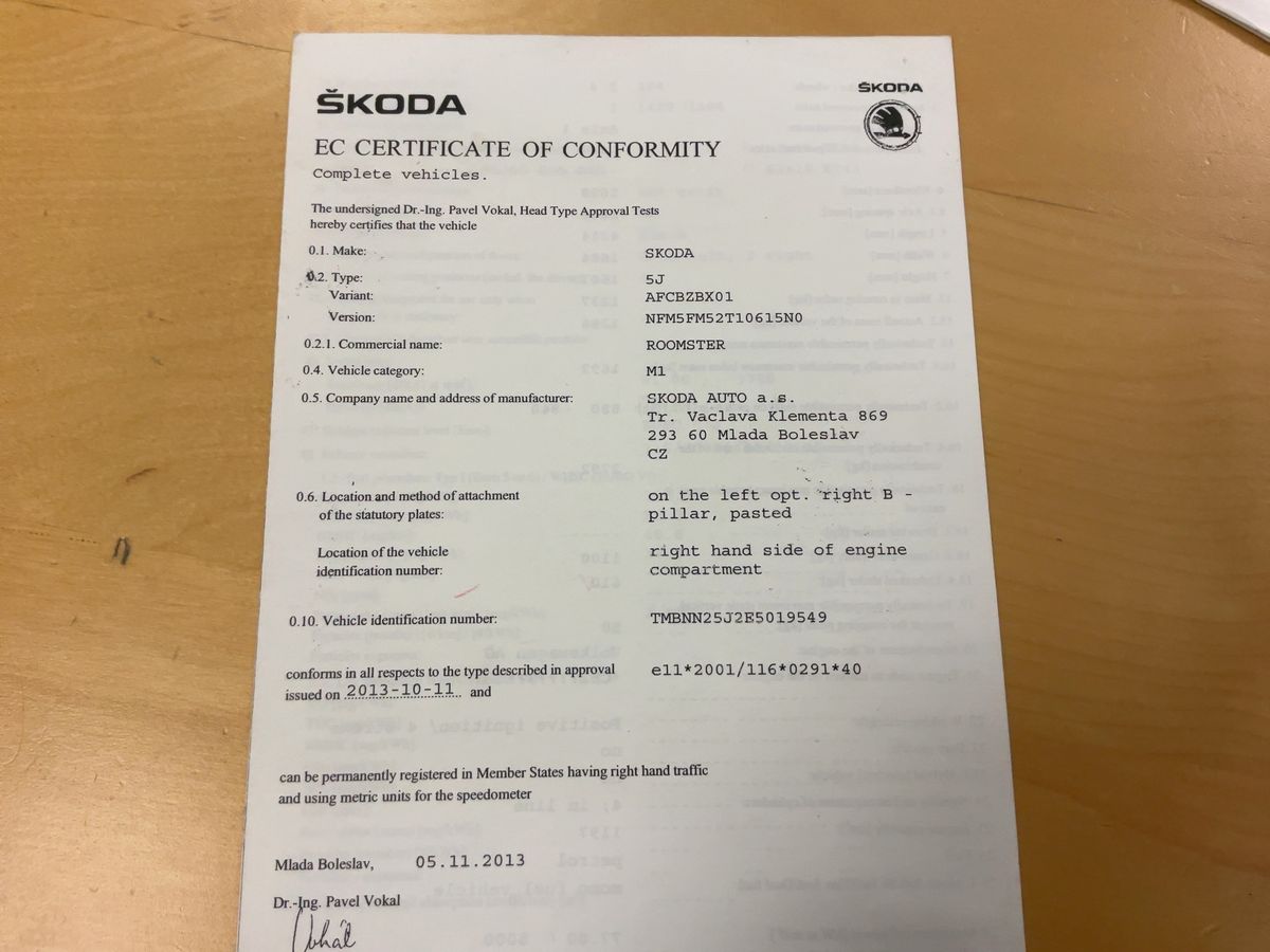 Skoda Roomster 1.2 TSI Ambition