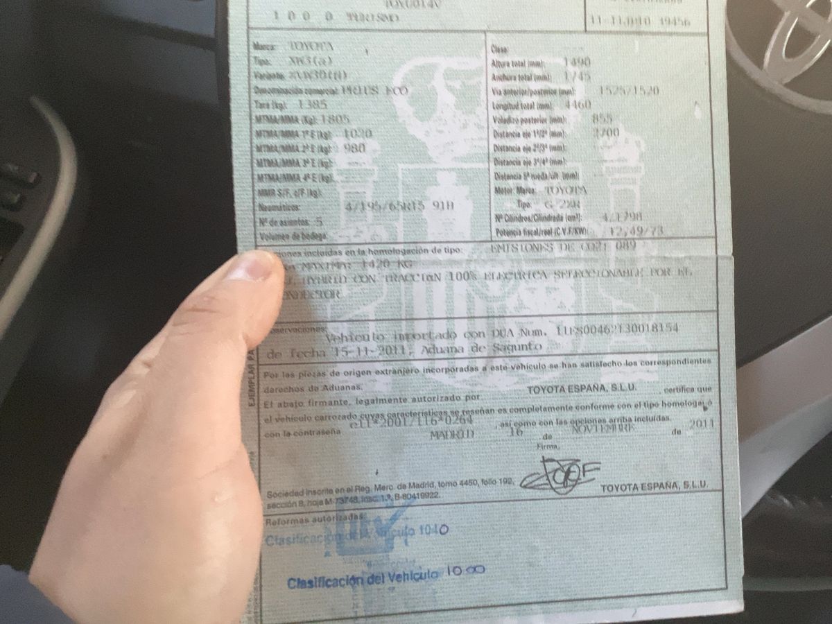 Toyota Prius d'occasion