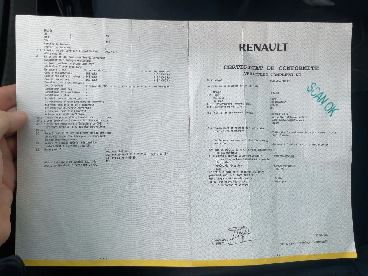 Renault Trafic d'occasion