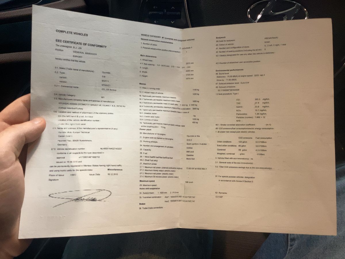 Hyundai i20 d'occasion