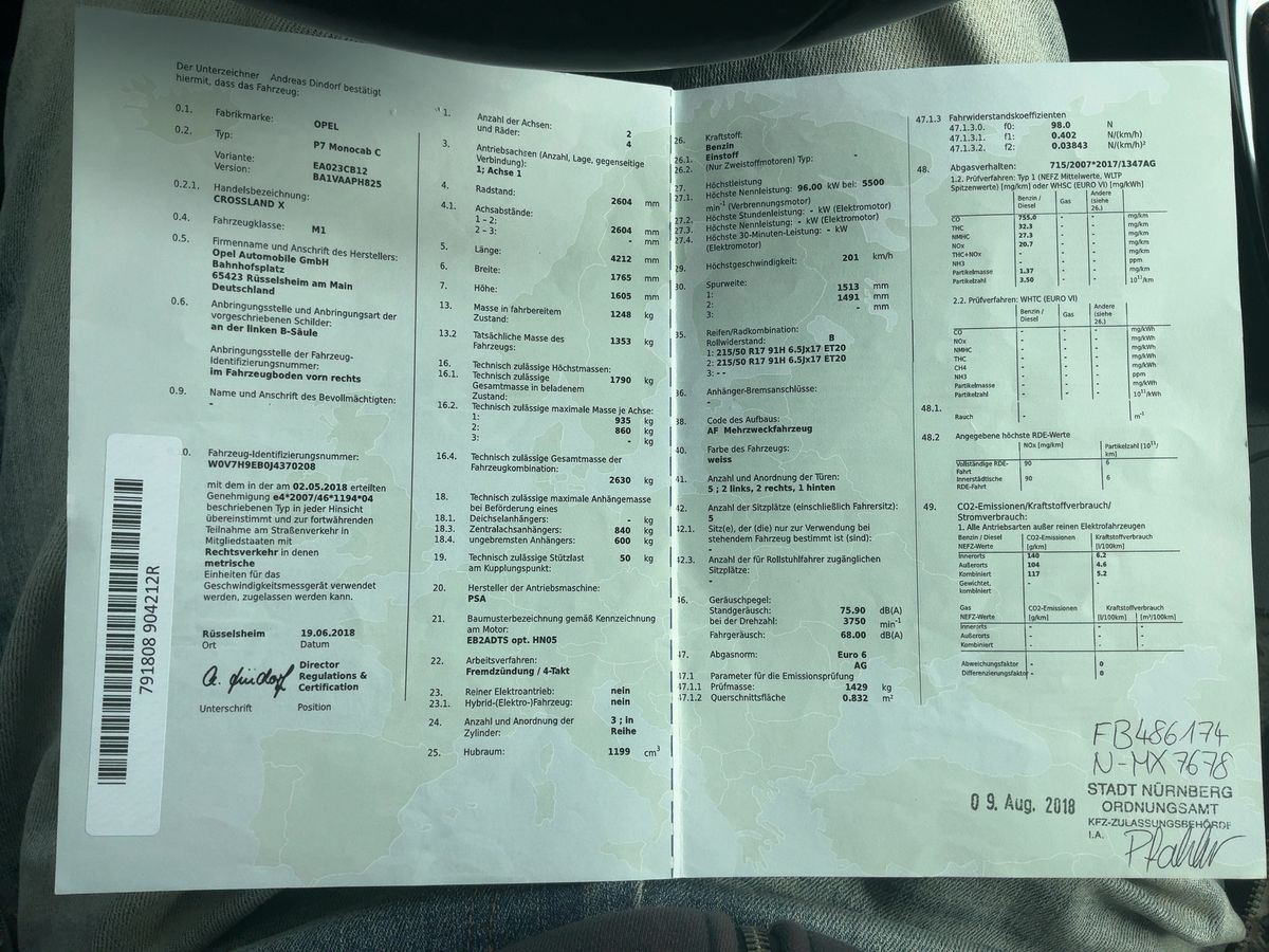 Opel Crossland d'occasion