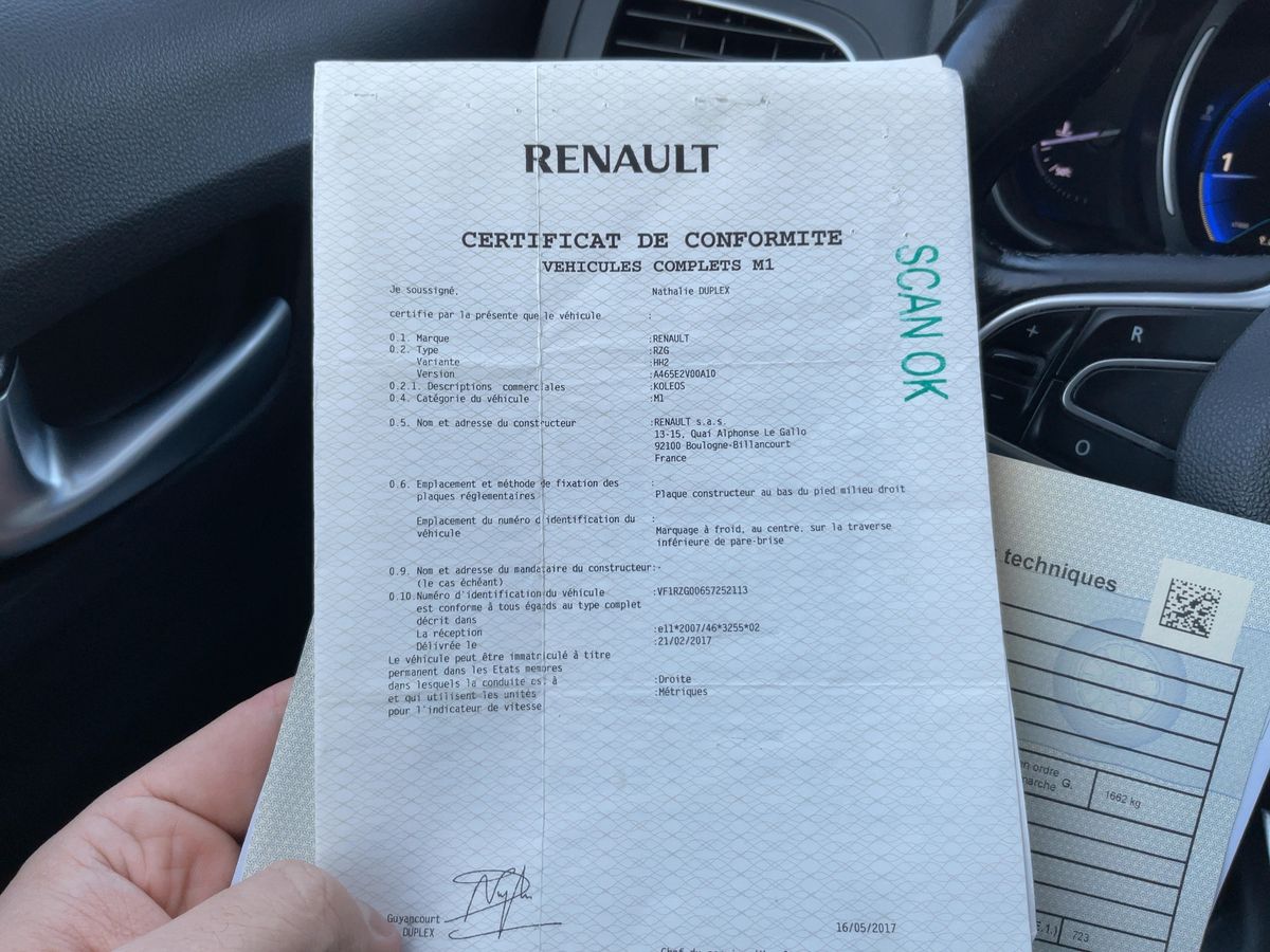 Renault Koleos d'occasion