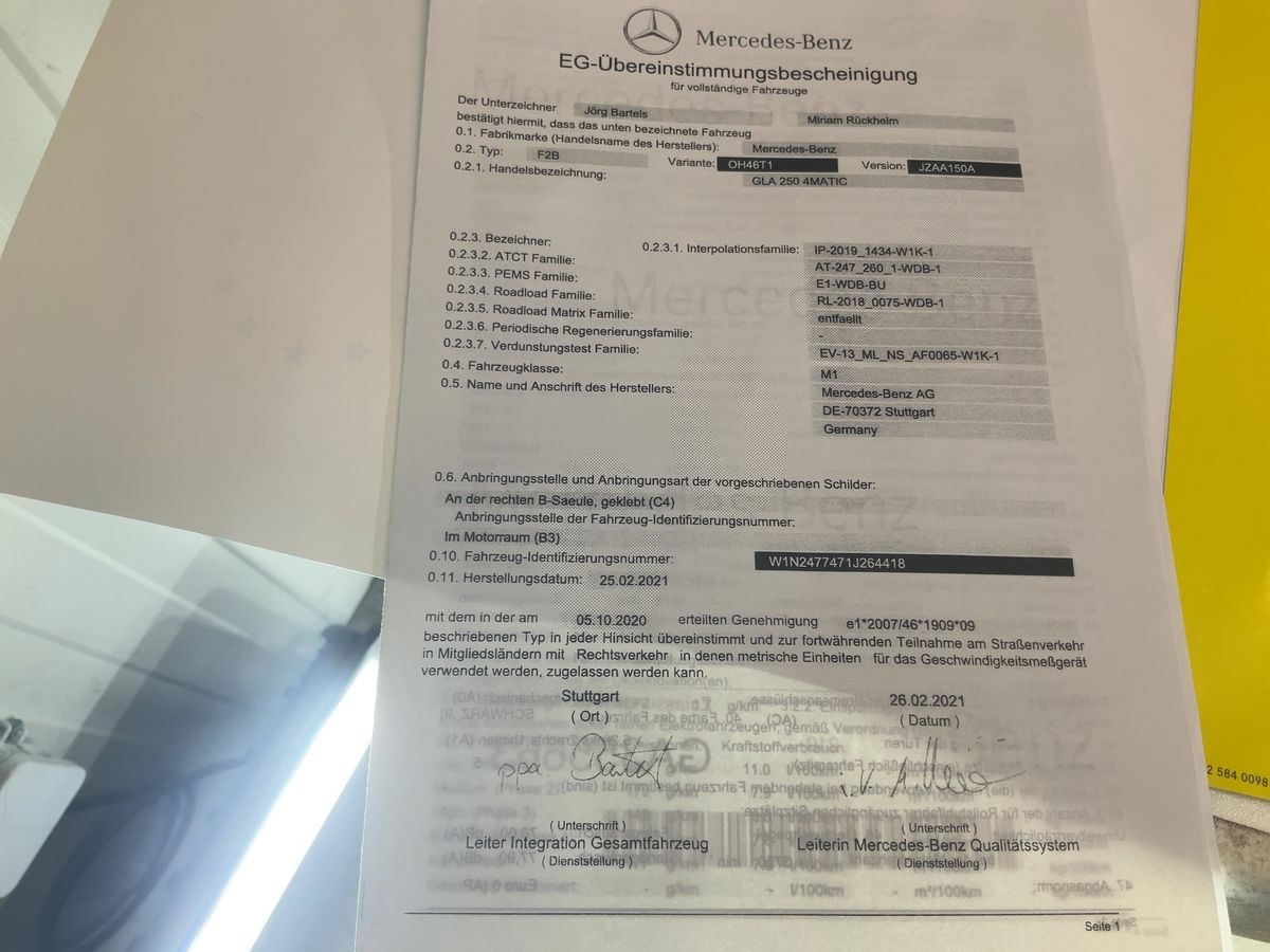 Mercedes-Benz GLA-Klasse d'occasion