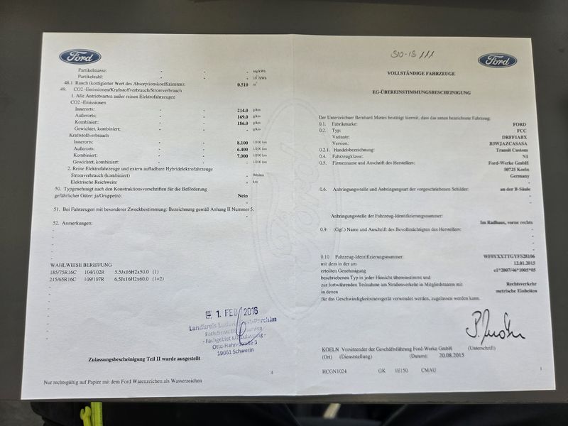 Ford Transit 2.2 TDCi 270 L1 — zdjęcie 15