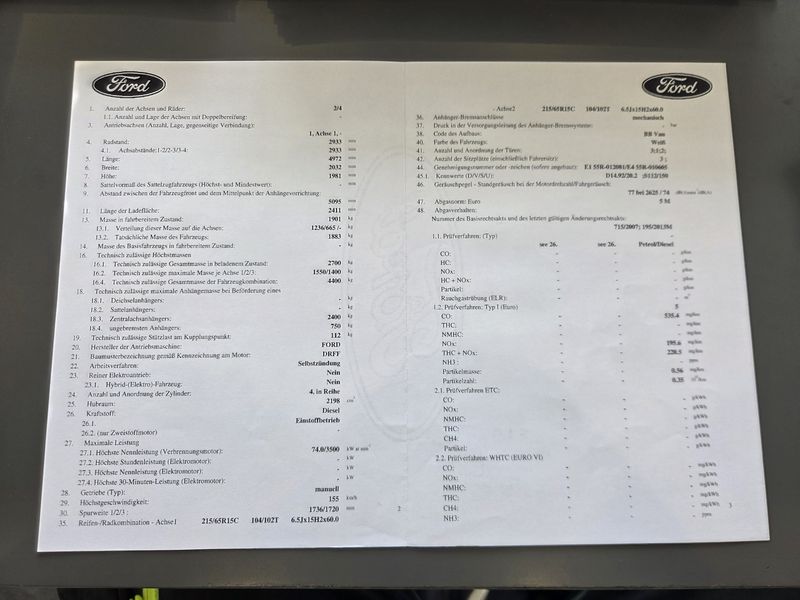 Ford Transit 2.2 TDCi 270 L1 — zdjęcie 16