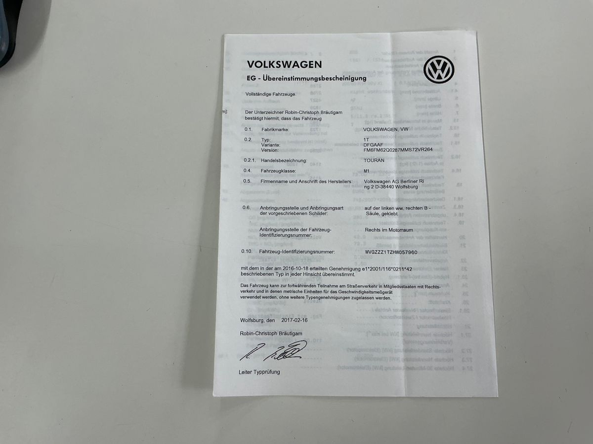 Volkswagen Touran d'occasion
