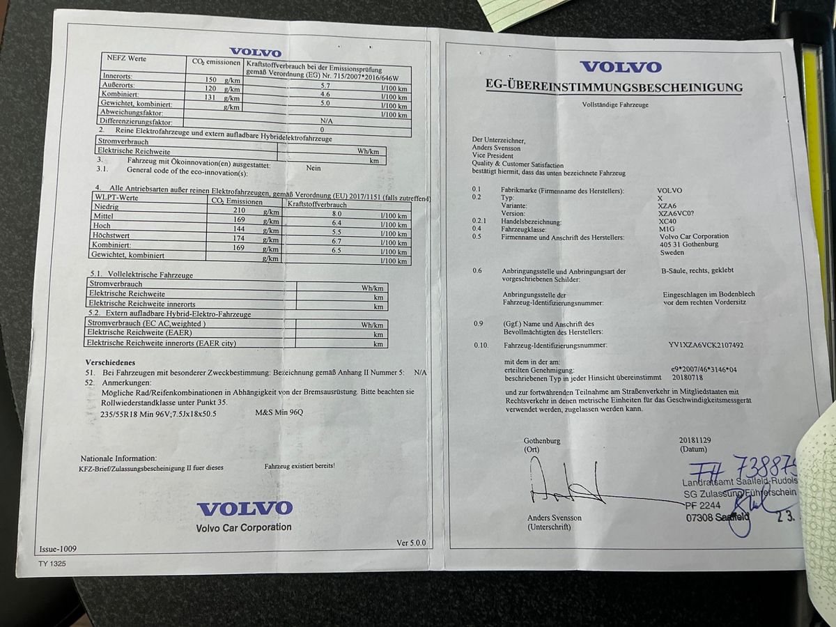 Volvo XC40 d'occasion