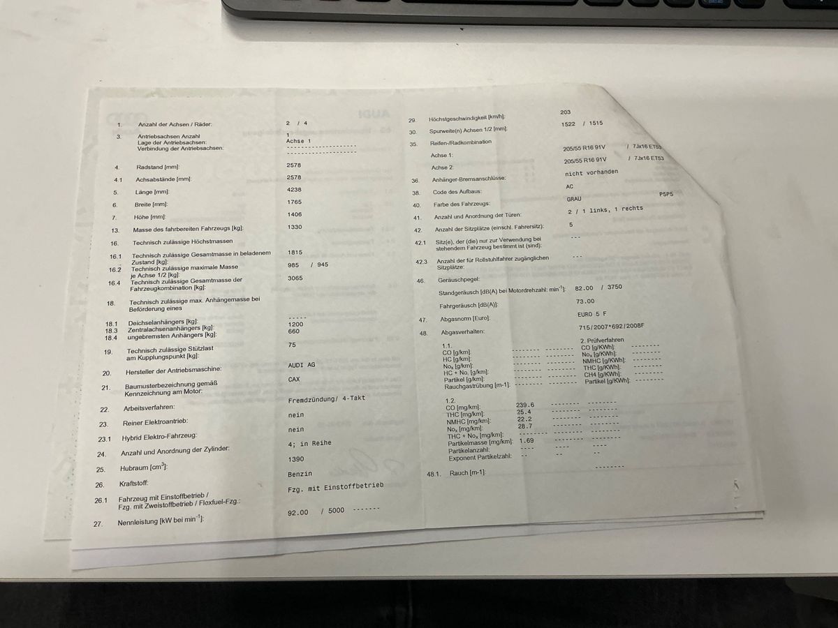 Audi A3 1.4 TFSI Ambiente