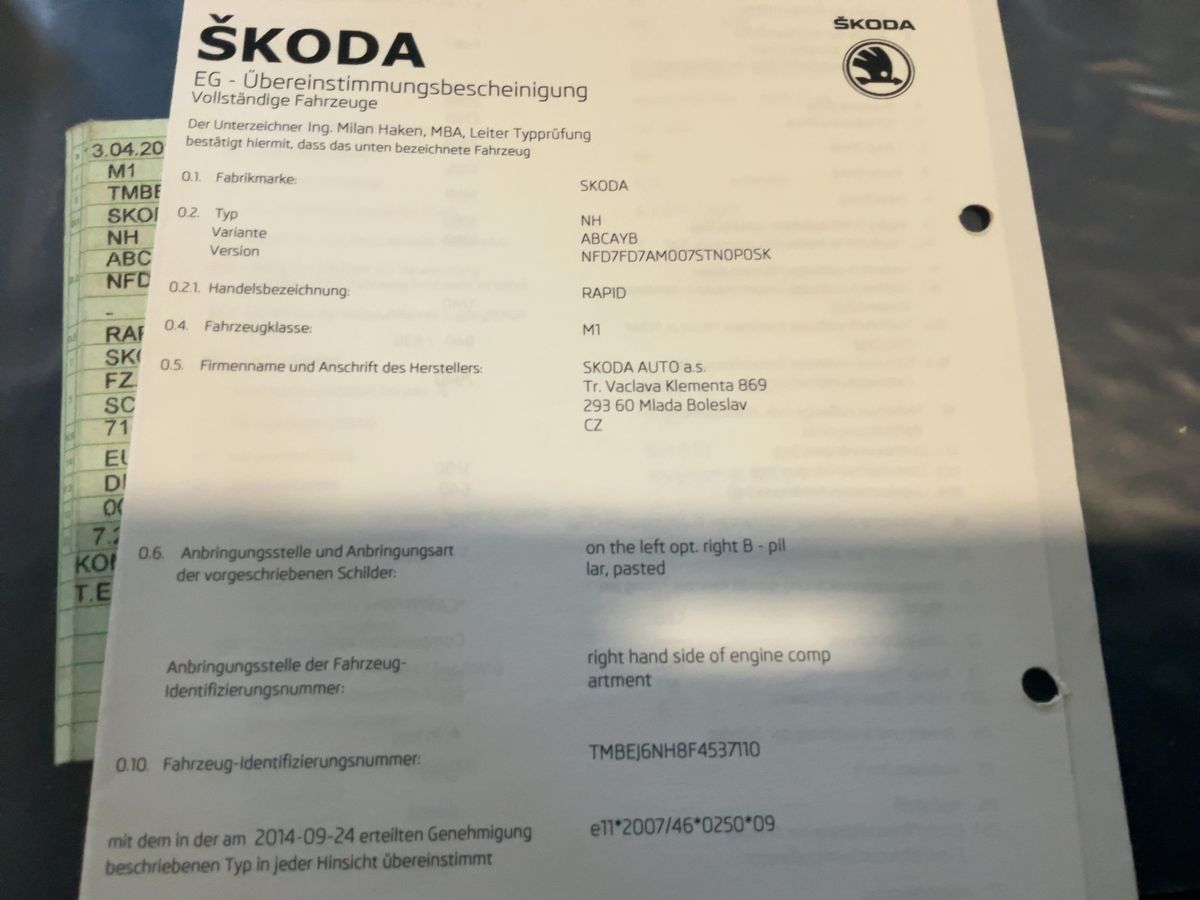 Skoda Rapid d'occasion