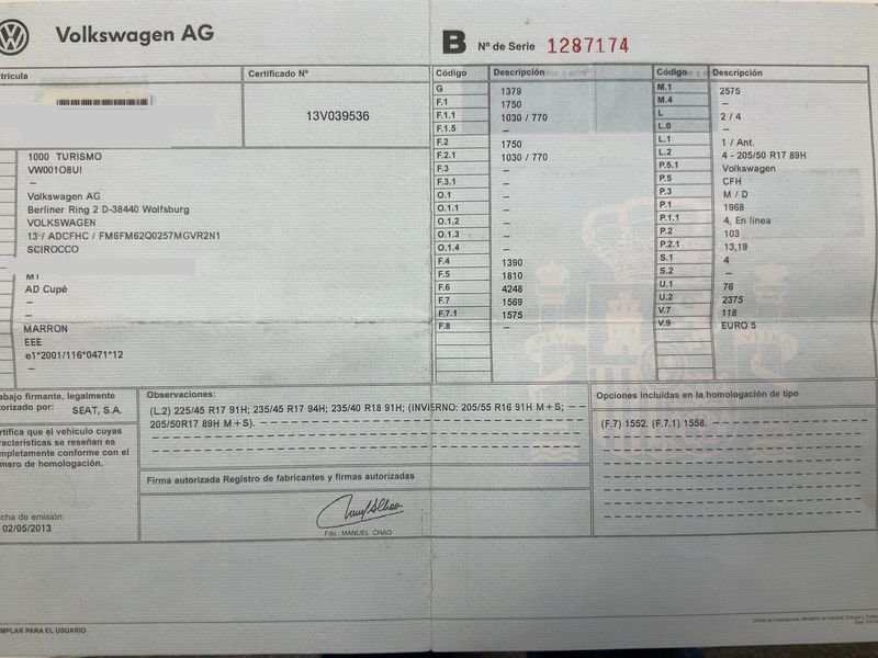 Volkswagen Scirocco 2.0 TDI BlueMotion Tech 2013 – снимка 21