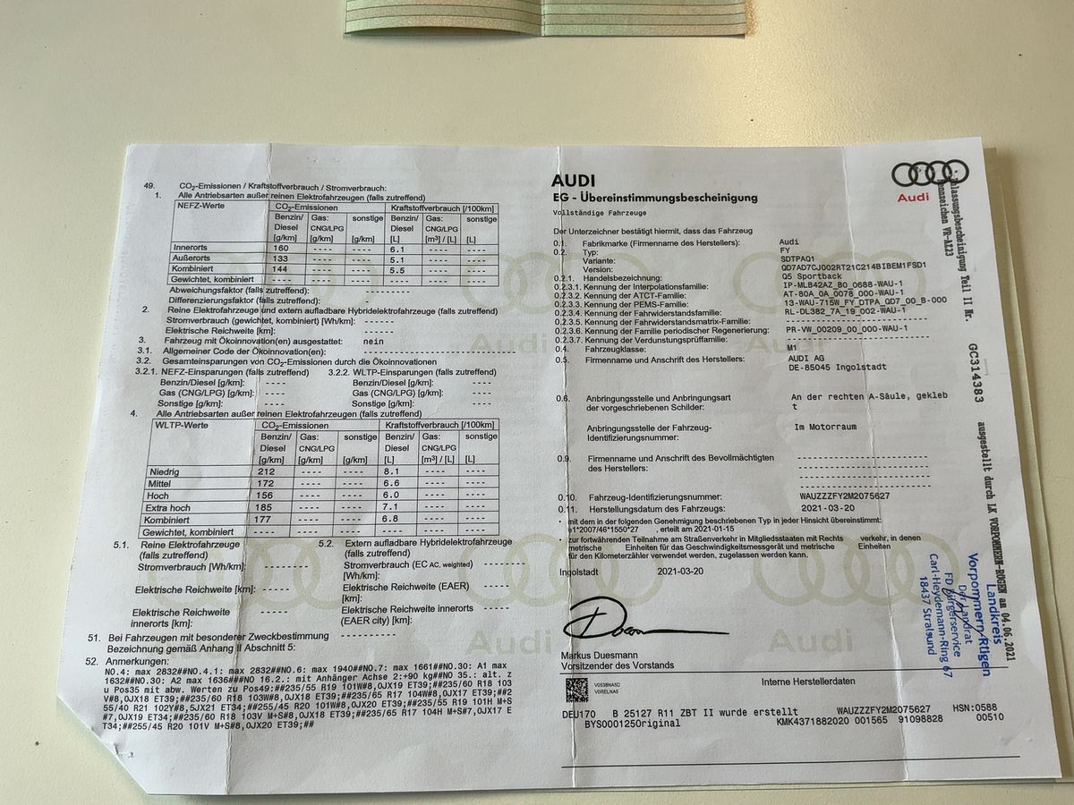 Audi Q5 d'occasion