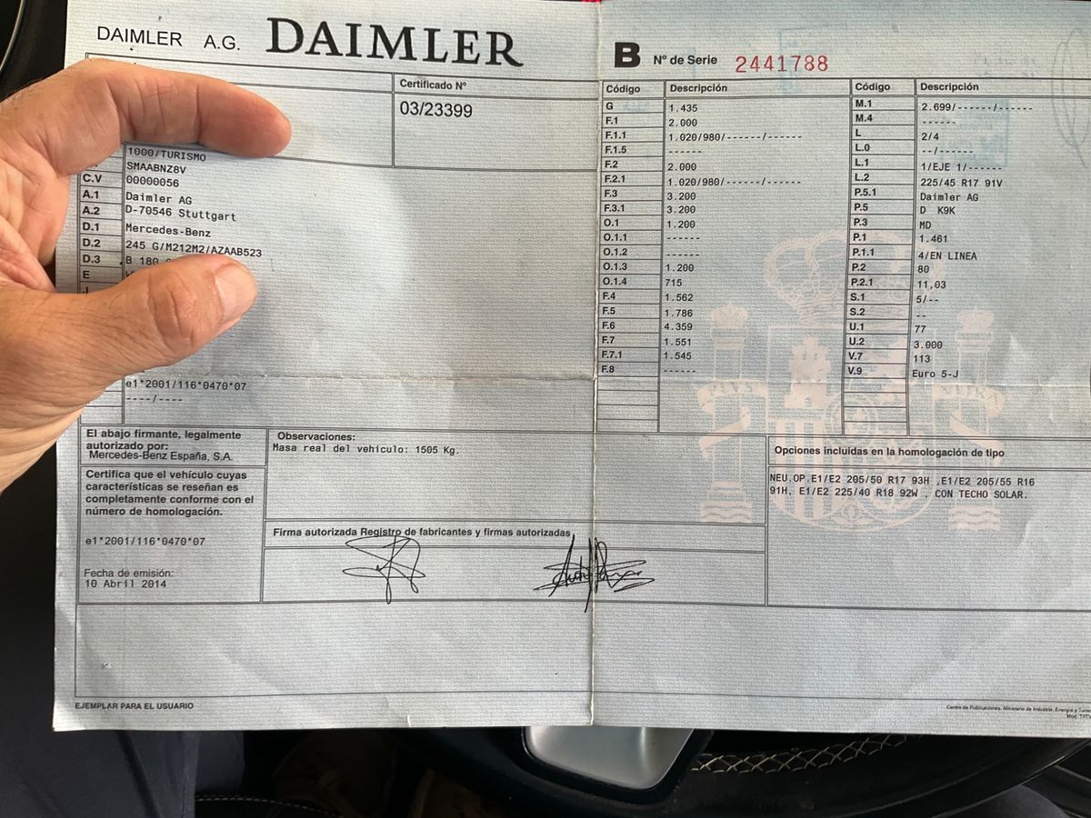 Mercedes-Benz B-Klasse d'occasion