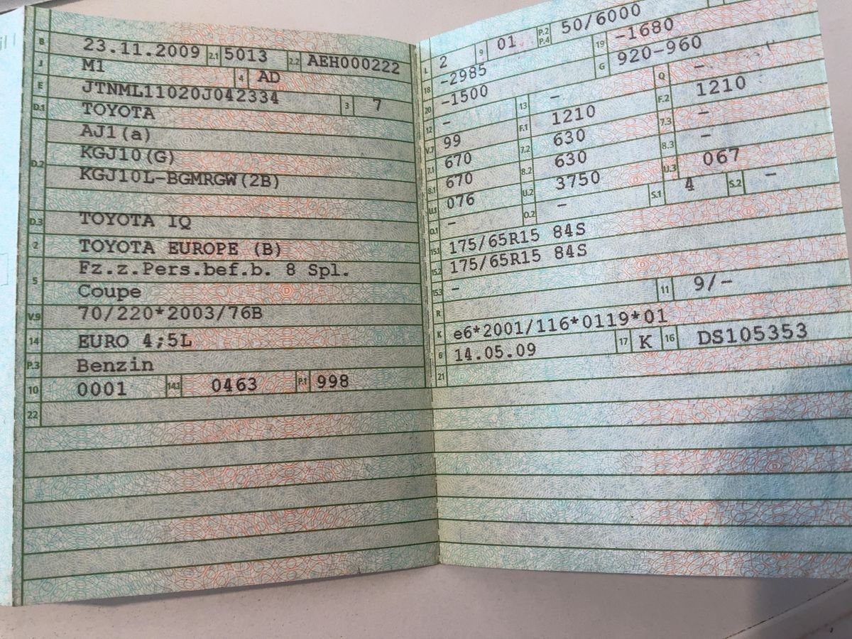 Toyota iQ d'occasion