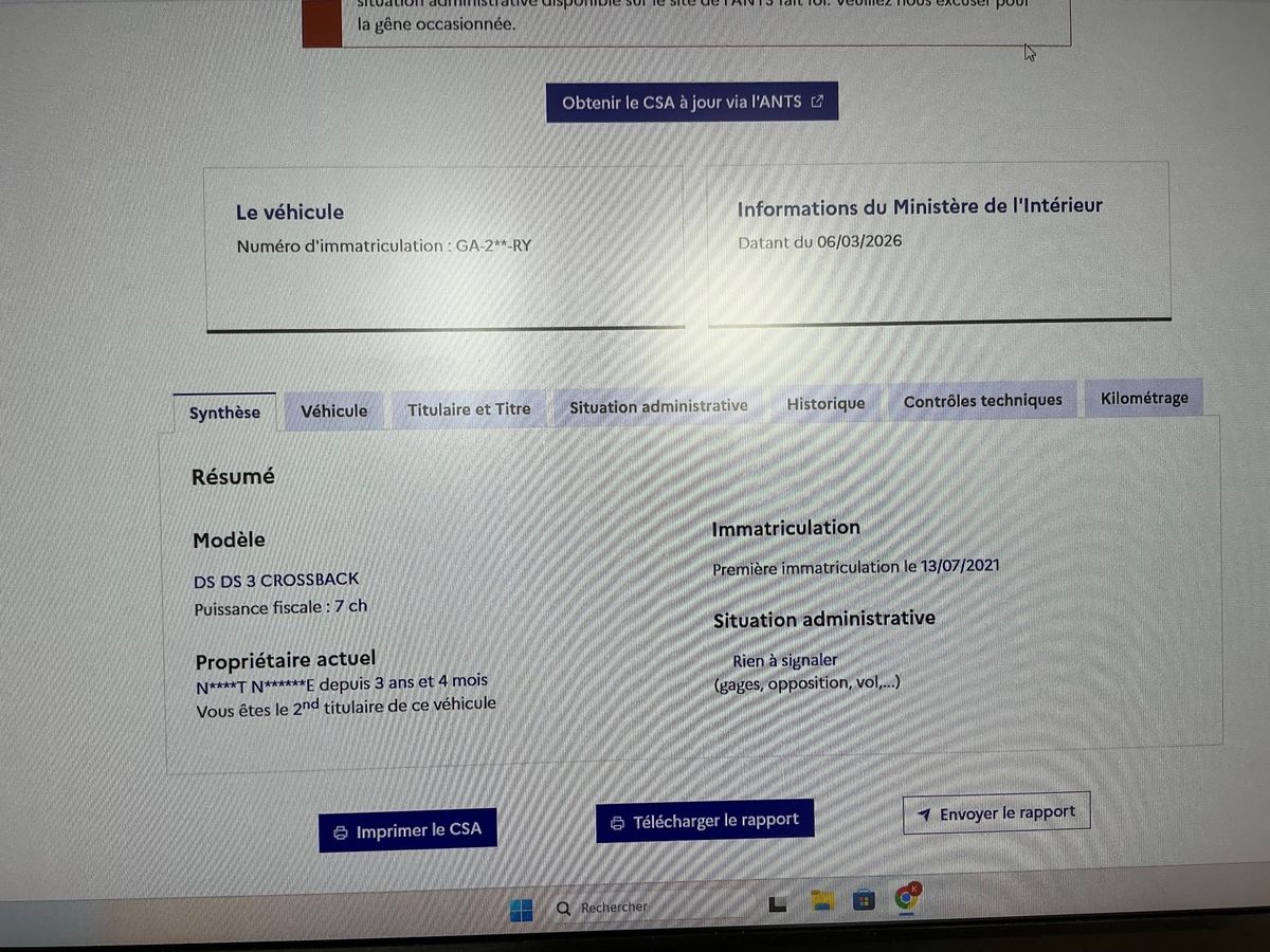 DS Automobiles d'occasion