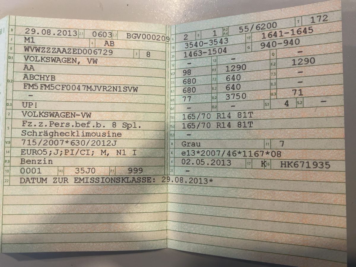 Volkswagen up! d'occasion