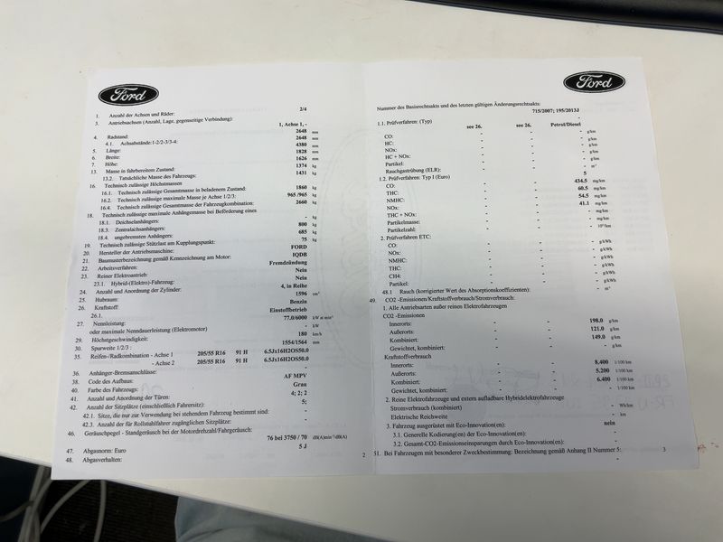 Ford C-Max 1.6 Ti-VCT Ambiente — zdjęcie 16