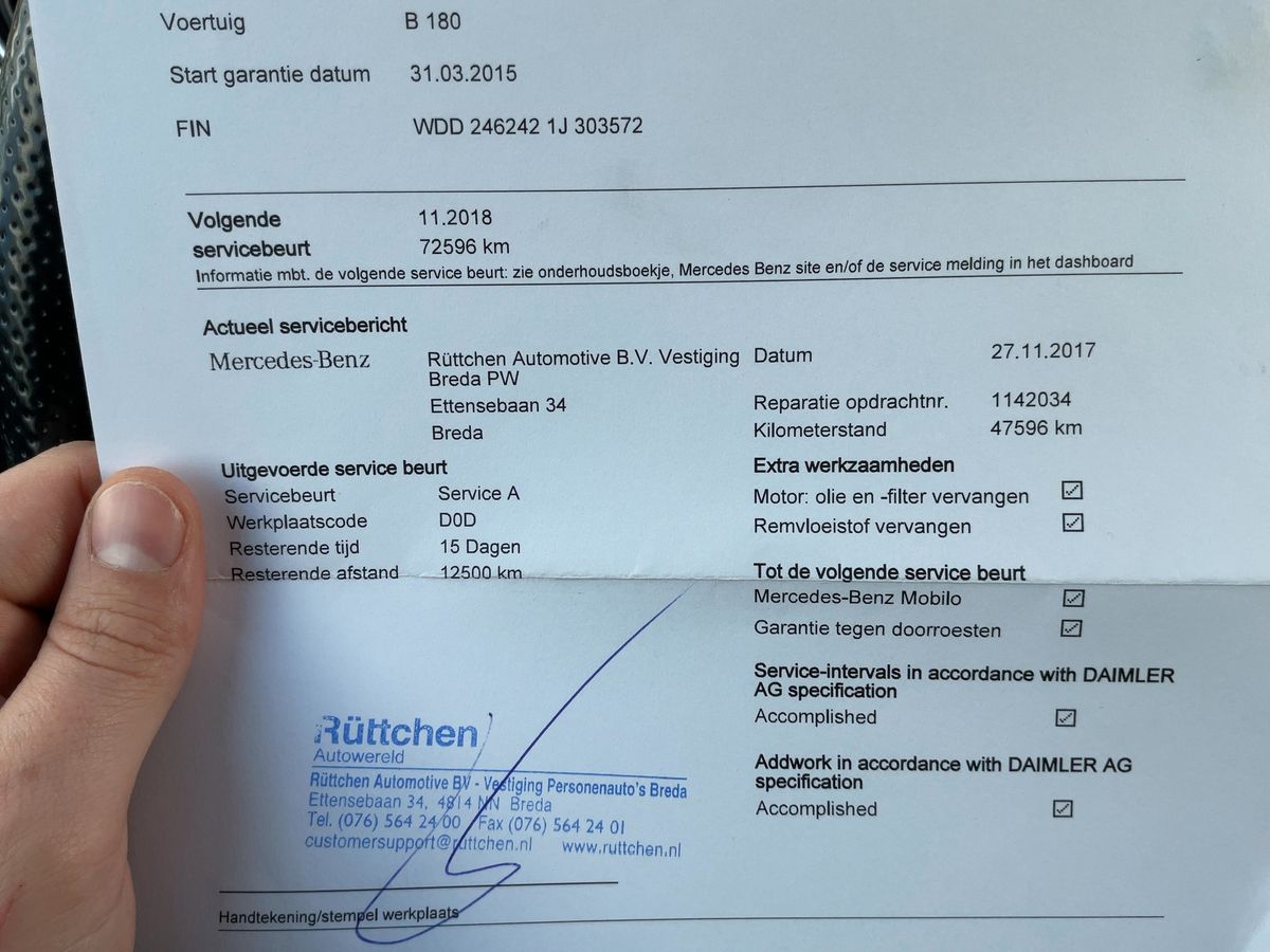 Mercedes-Benz B-Klasse 2015 — photo 23