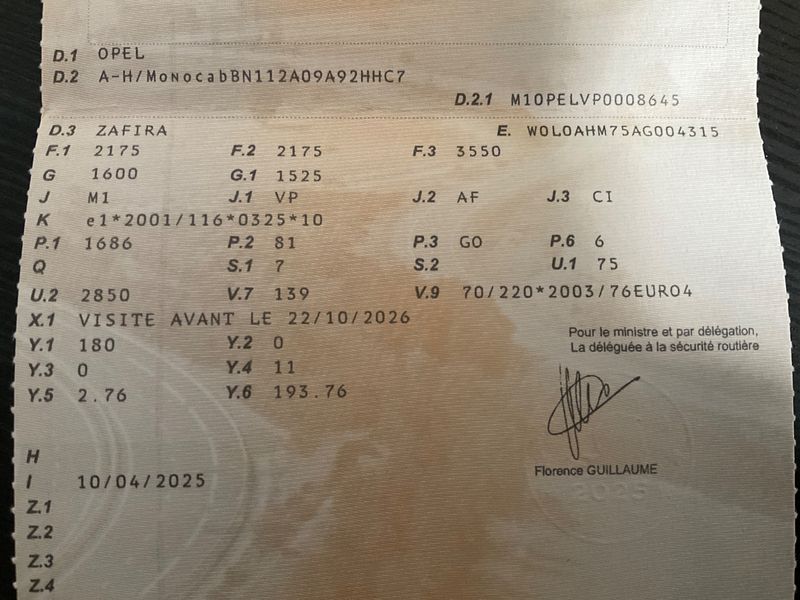 Opel Zafira 1.7 CDTI Enjoy — zdjęcie 5
