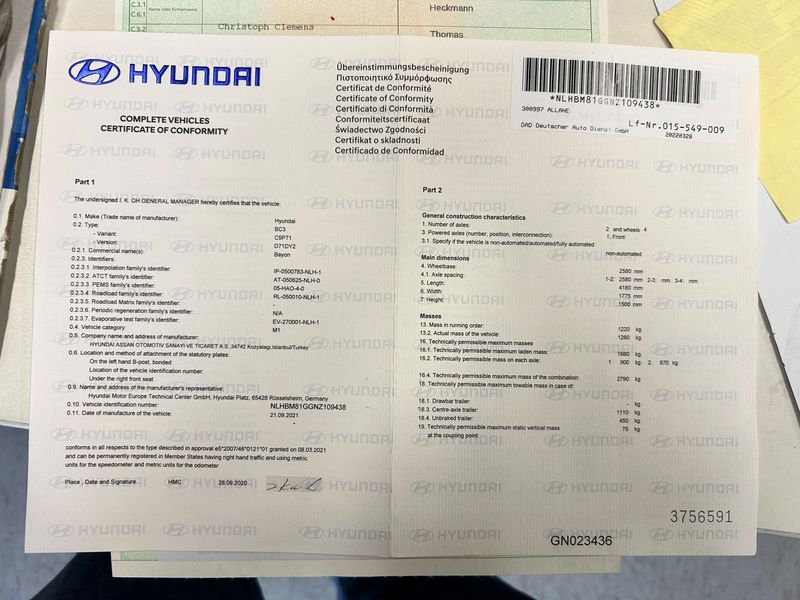 Hyundai Bayon 1.0 T-GDI Mild-Hybrid Select 2WD — zdjęcie 15