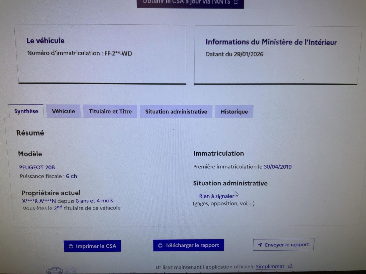 Peugeot 208 d'occasion