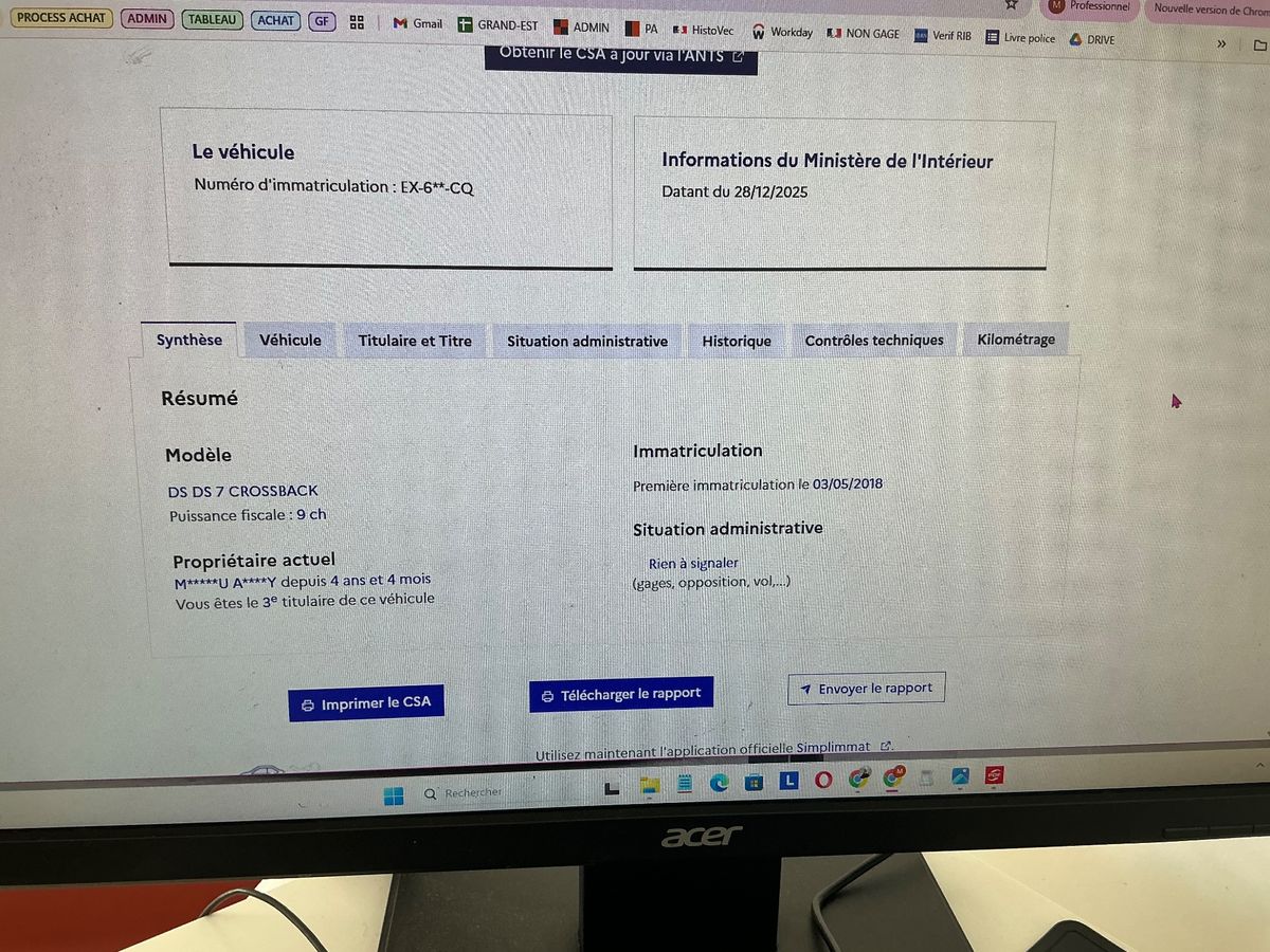 DS Automobiles d'occasion