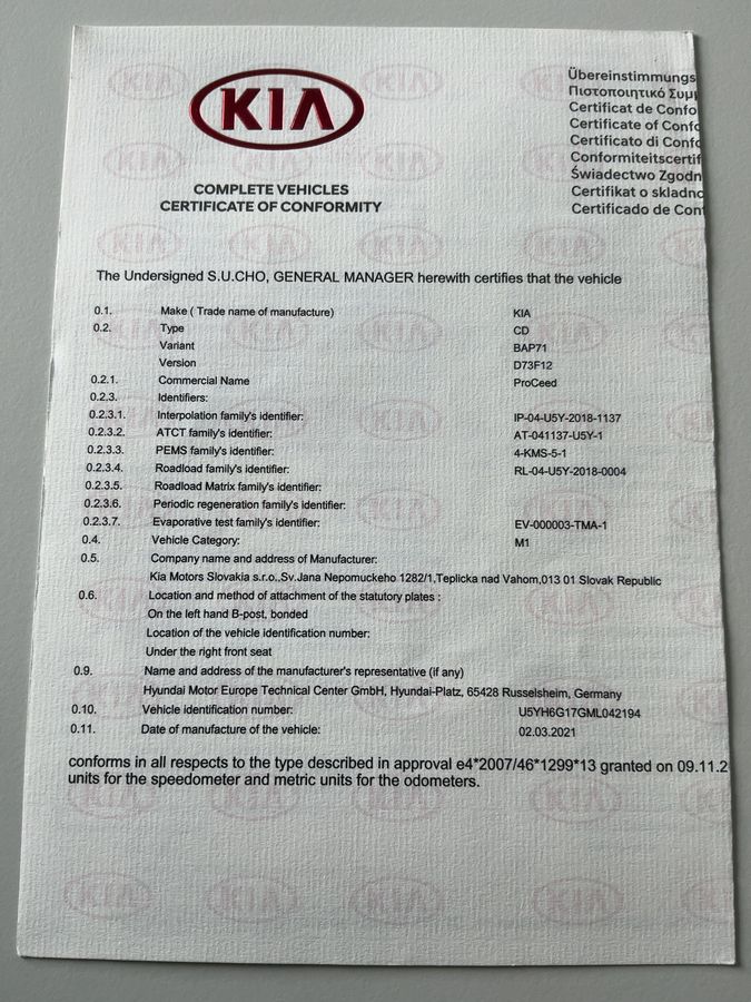 Kia pro_cee'd d'occasion