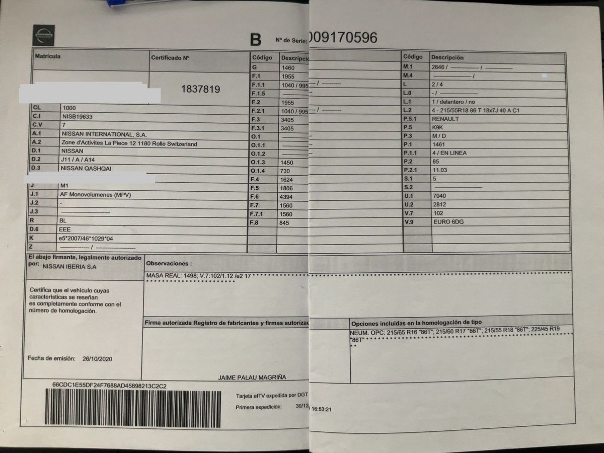 Nissan Qashqai d'occasion
