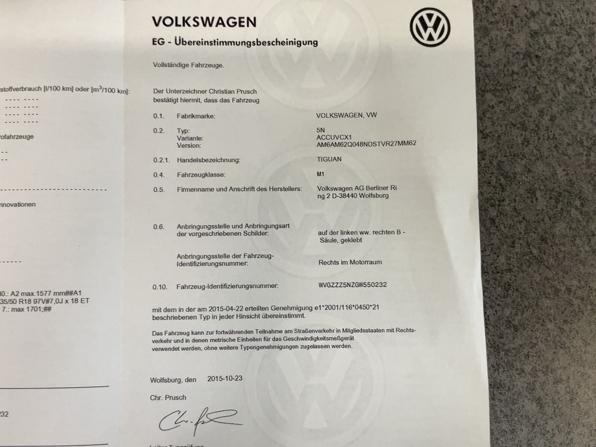 Volkswagen Tiguan d'occasion