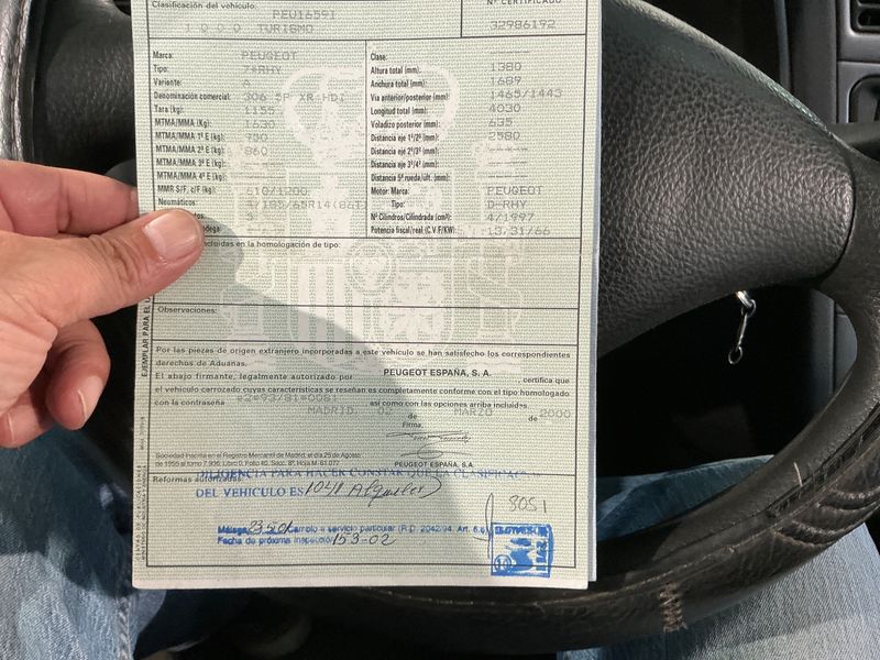 Peugeot 306 2.0 HDi Boulebard — zdjęcie 6