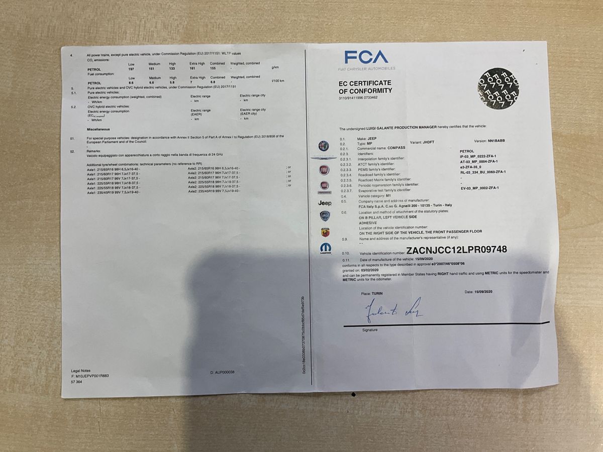 Jeep Compass 1.3 T-GDi Limited FWD
