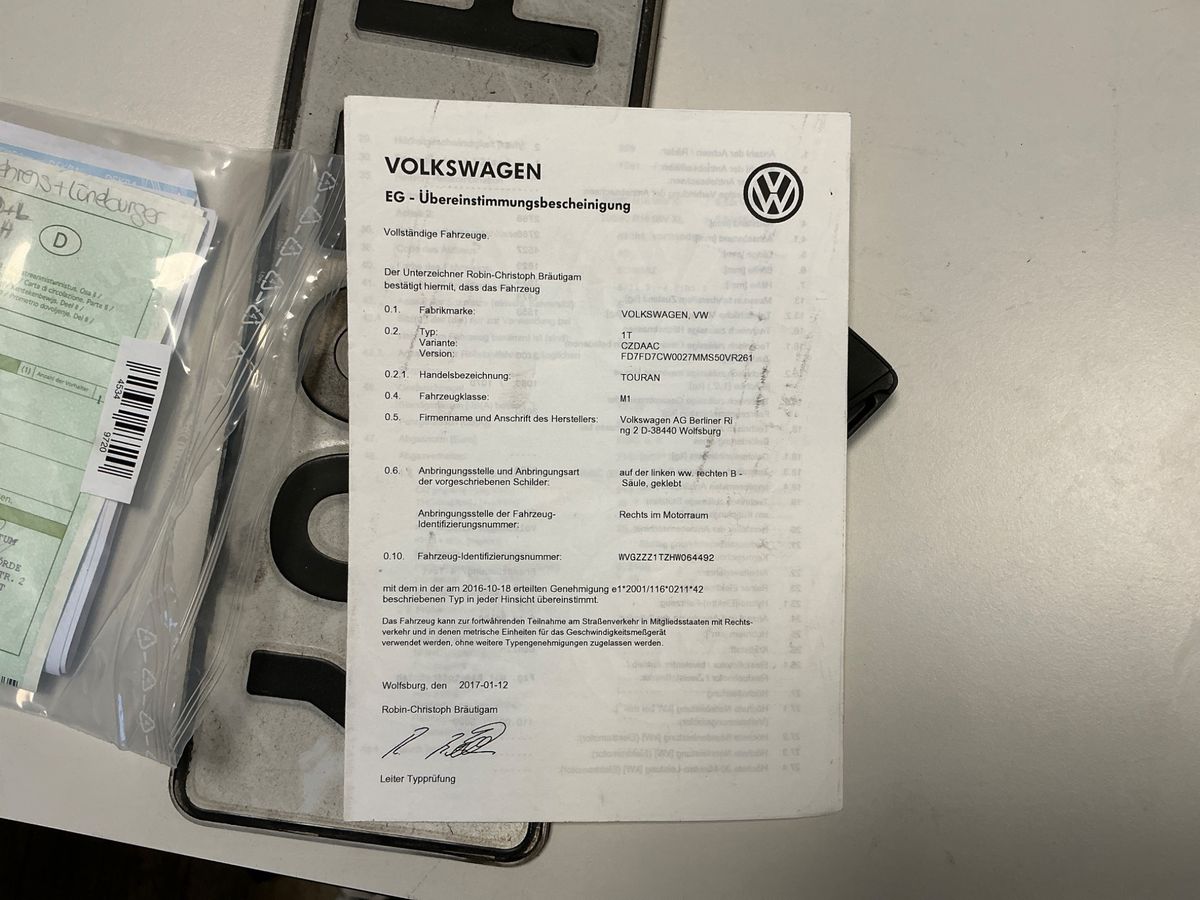Volkswagen Touran d'occasion