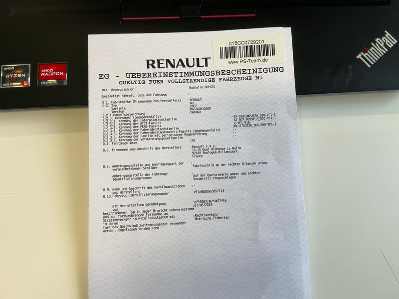 Renault Twingo 1.0 SCe Limited — zdjęcie 16
