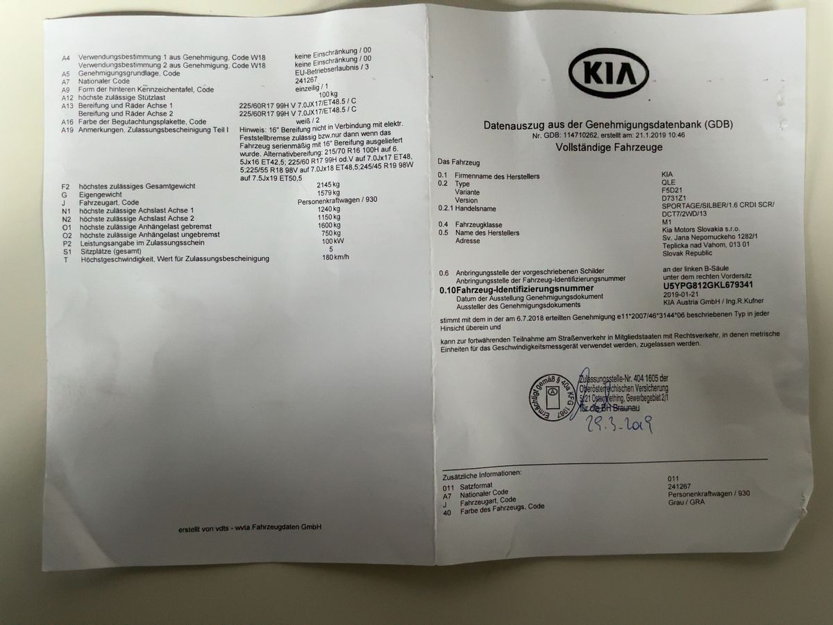 Kia Sportage d'occasion