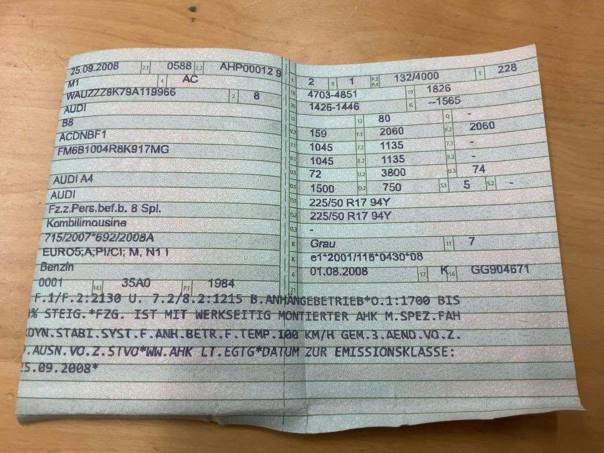 Audi A4 2.0 TFSI S line Sportpaket plus