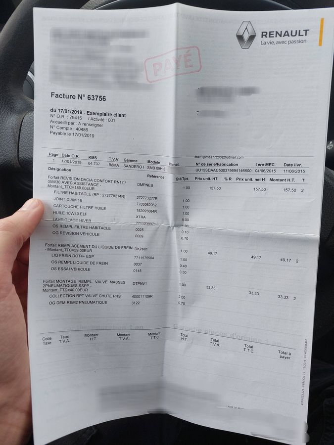 Dacia Sandero d'occasion