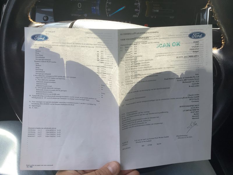 Ford Ranger 2.0 TDCi Doppelkabine 4x4 Wildtrak — zdjęcie 16