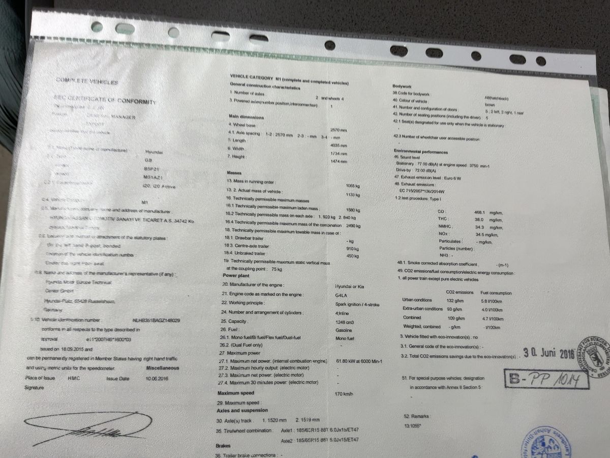 Hyundai i20 d'occasion