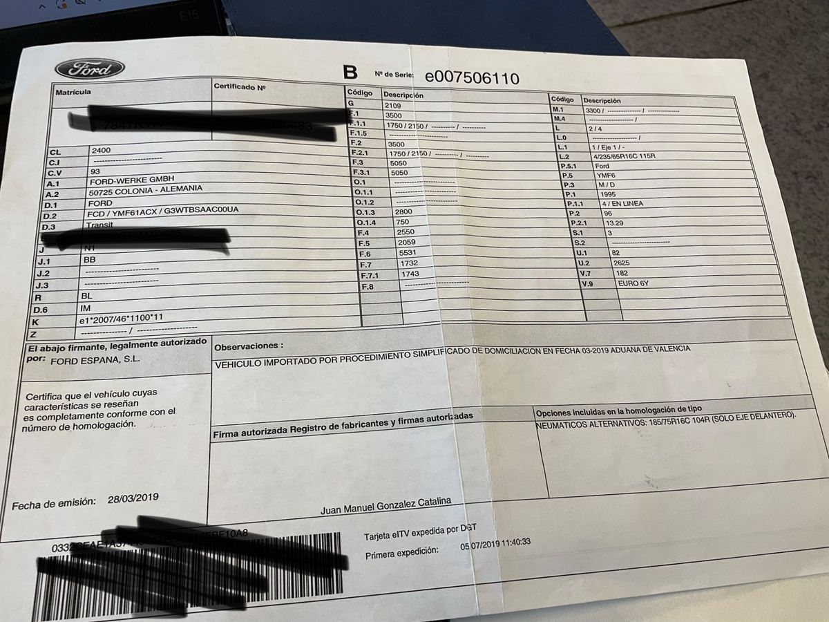 Ford Transit d'occasion