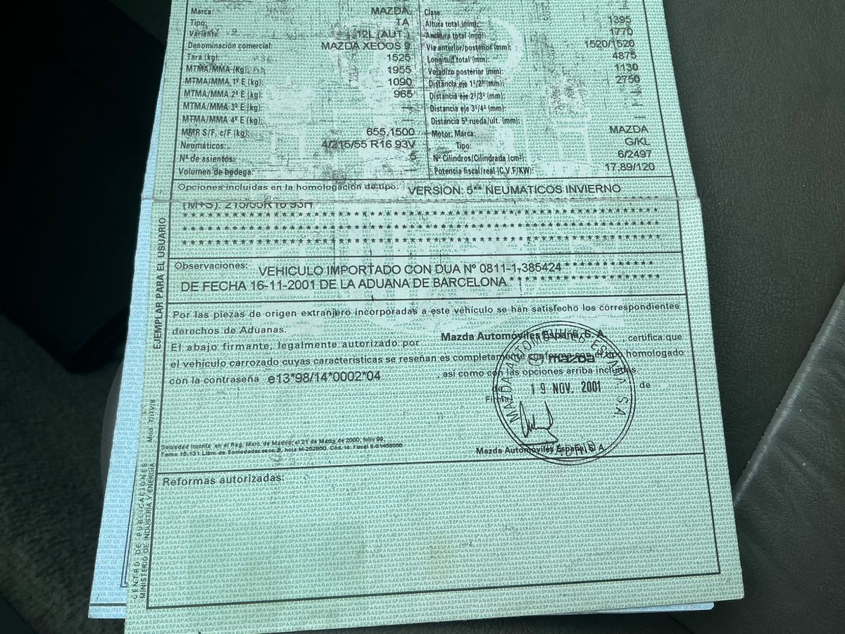 Mazda Xedos d'occasion