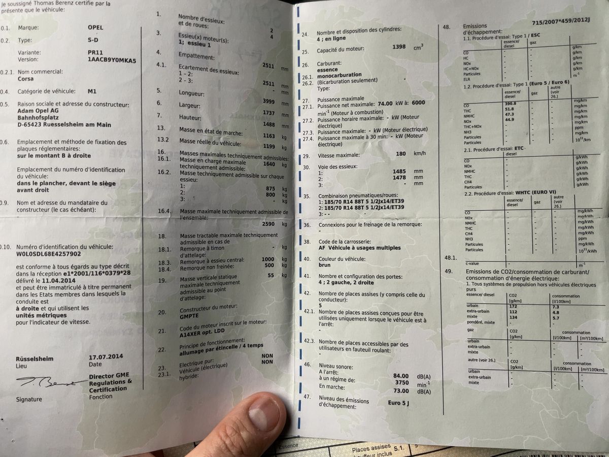 Opel Corsa 1.4 Graphite