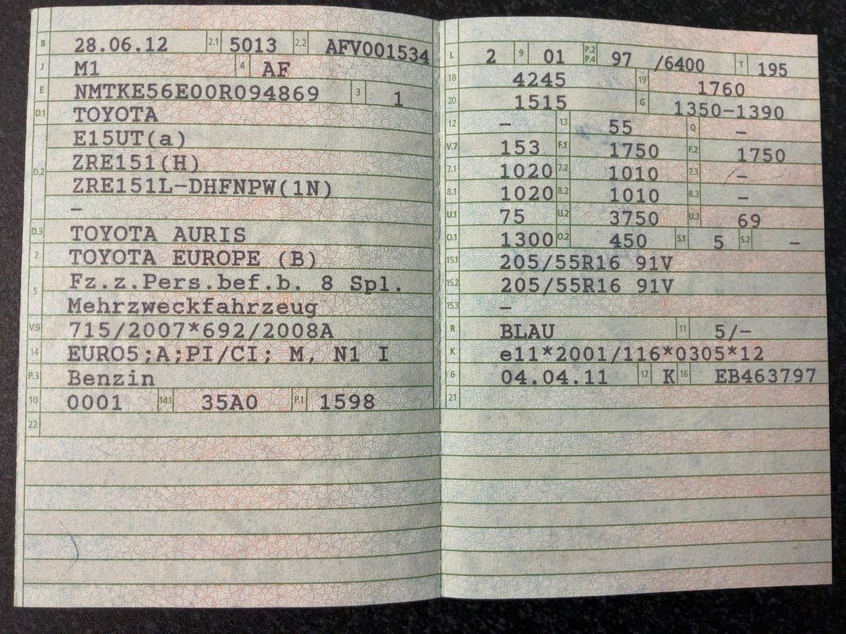 Toyota Auris d'occasion