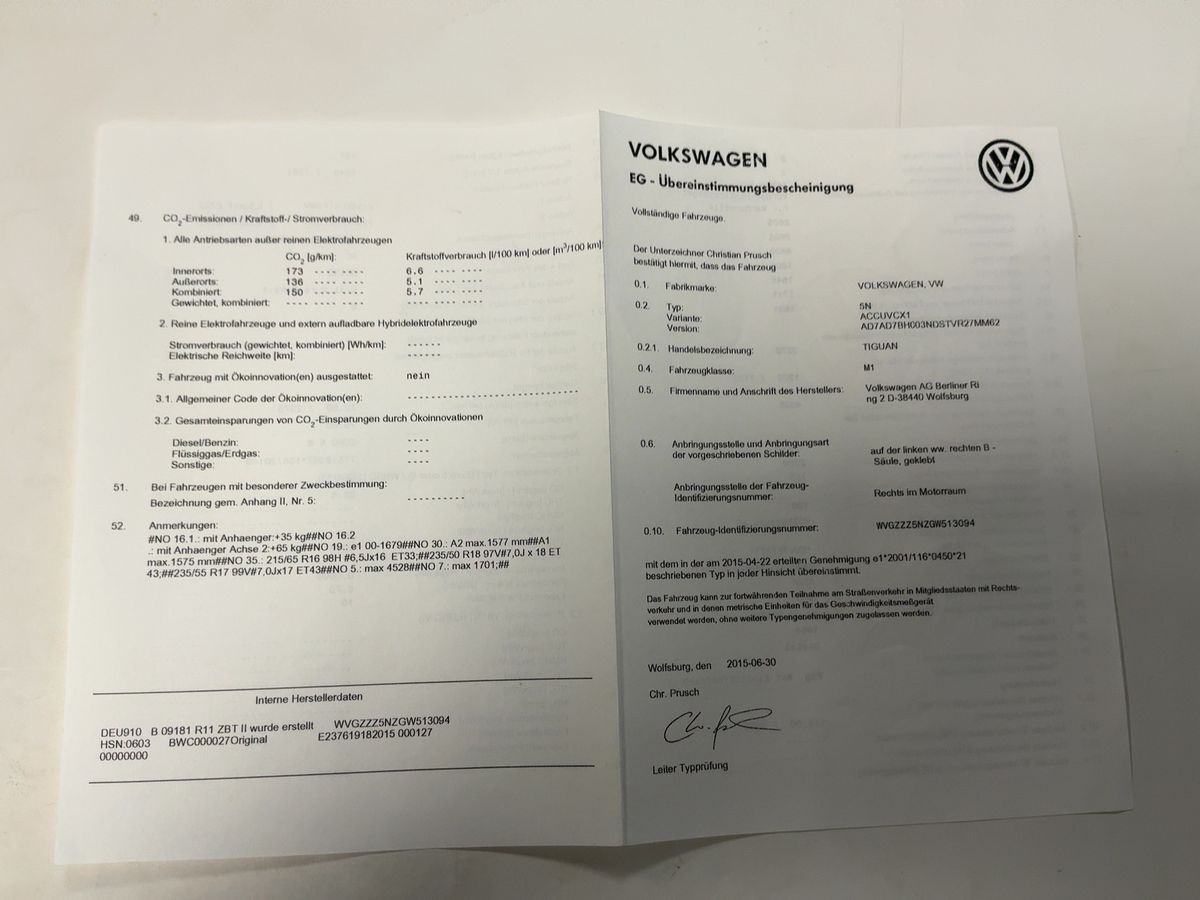 Volkswagen Tiguan d'occasion