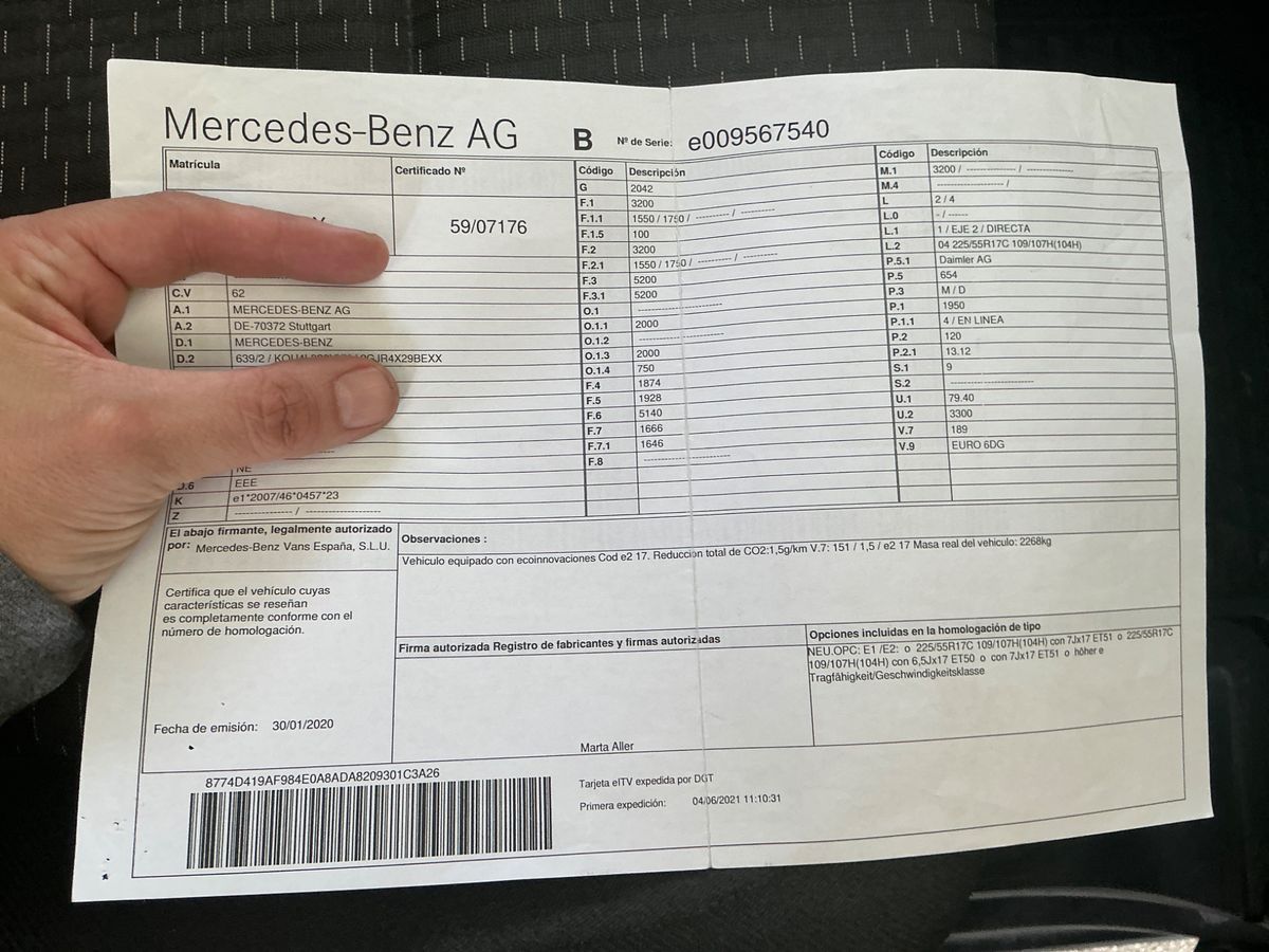 Mercedes-Benz Vito d'occasion