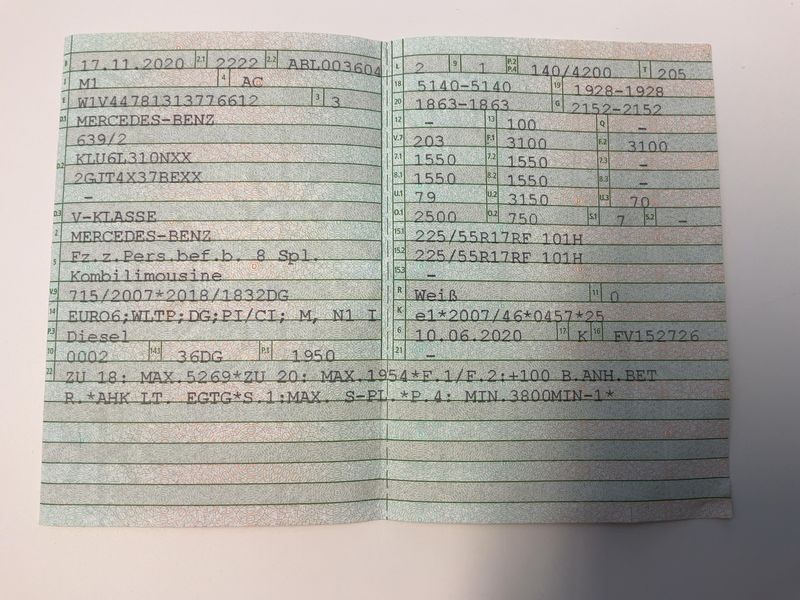 Mercedes-Benz V-Klasse V 250 d lang — zdjęcie 15