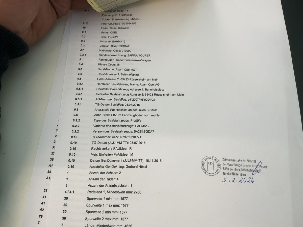 Opel Zafira d'occasion