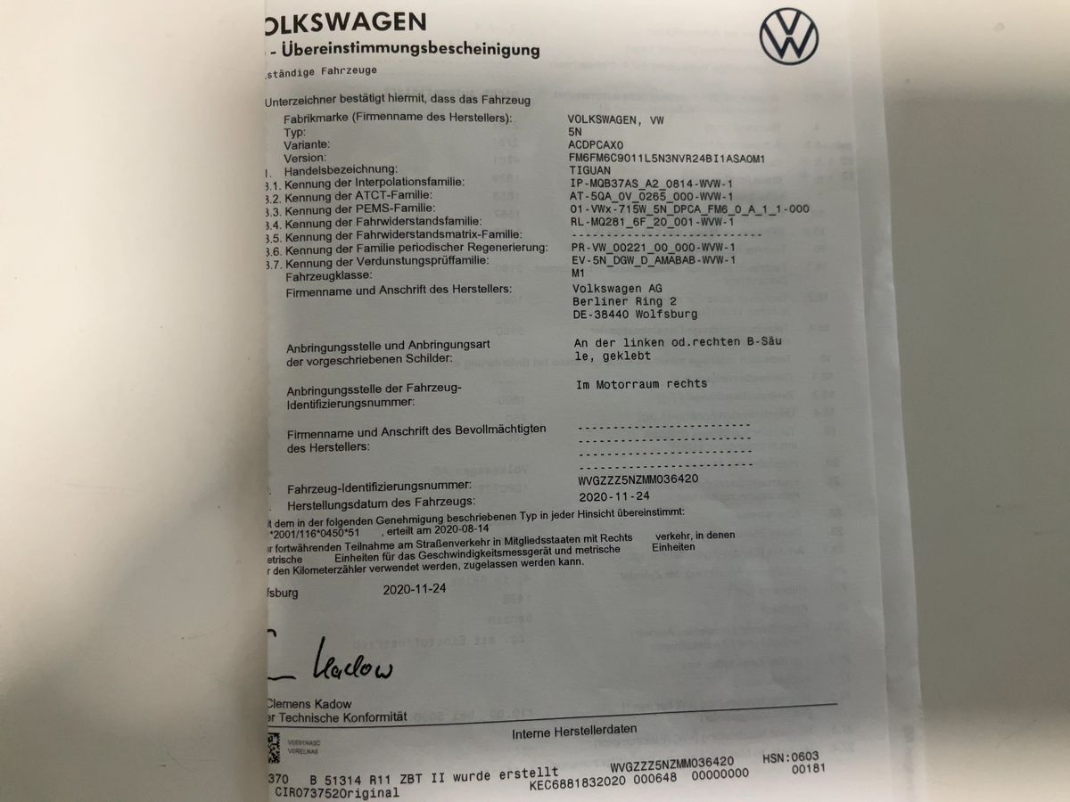 Volkswagen Tiguan d'occasion