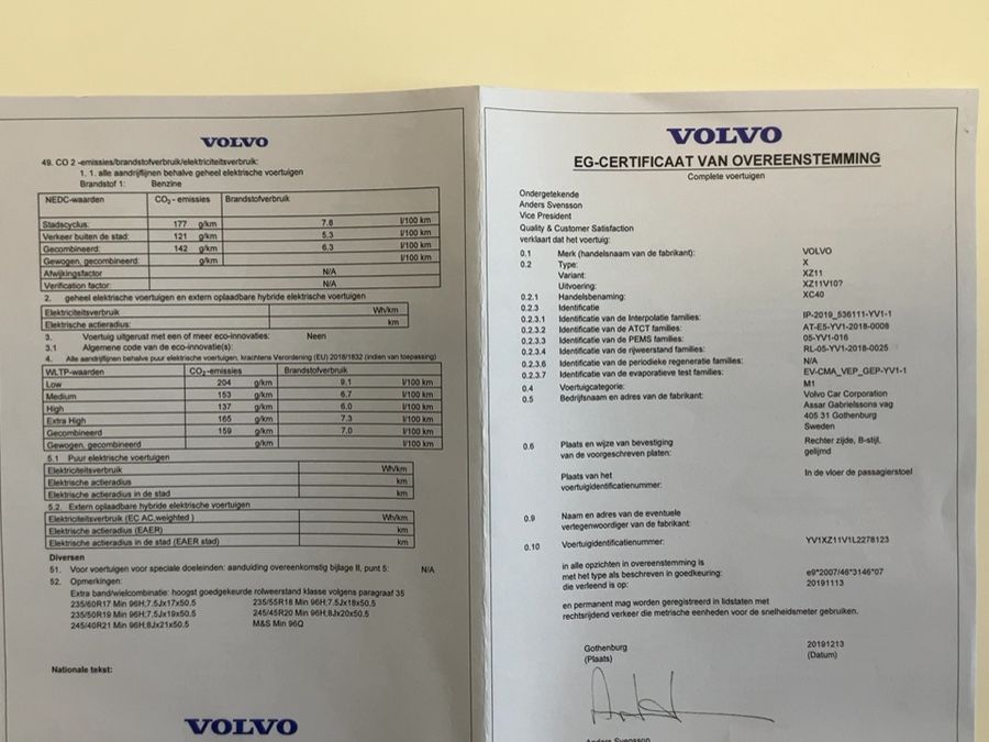 Volvo XC40 d'occasion