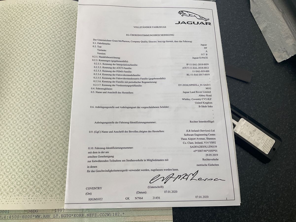 Jaguar E-Pace d'occasion
